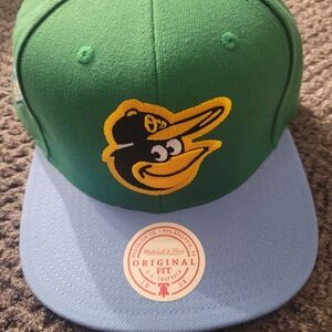Mitchell and Ness Baltimore Orioles baseball snap back mens hat